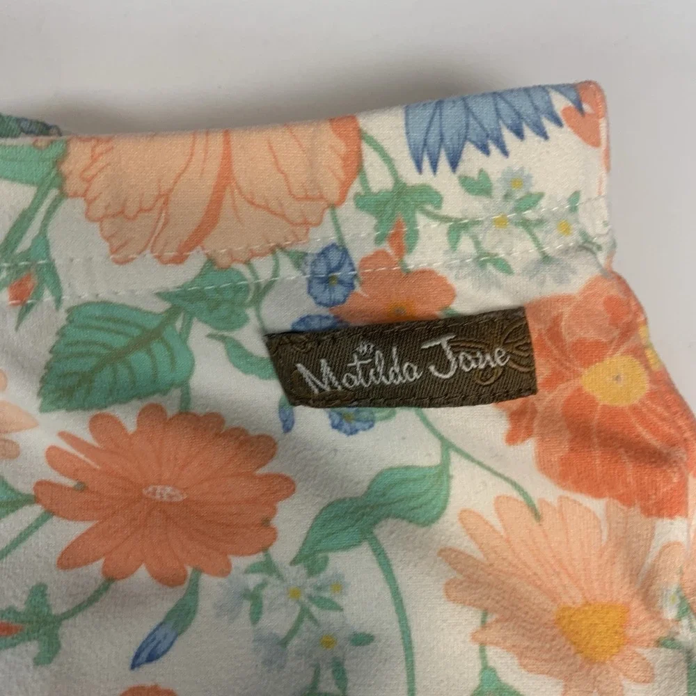 Matilda Jane Pajamas Girls 6 PJ Set Shirt Pants Floral‎ Polka Dots Lounge Soft